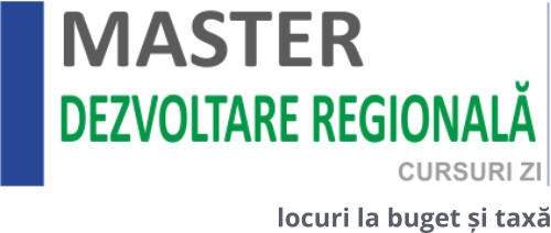 Master Dezvoltare Regională